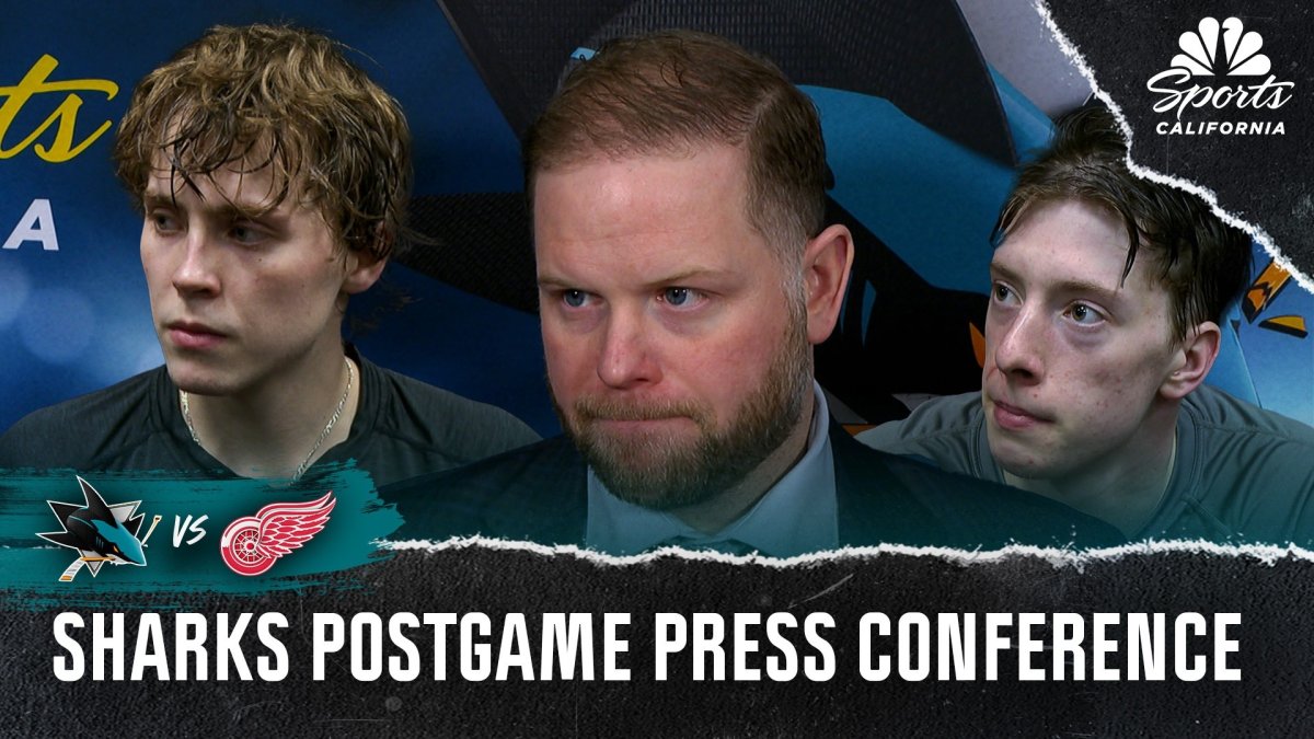 Will Smith, Sharks analyze San Jose’s 4-2 loss to Red Wings – NBC Sports Bay Area & California