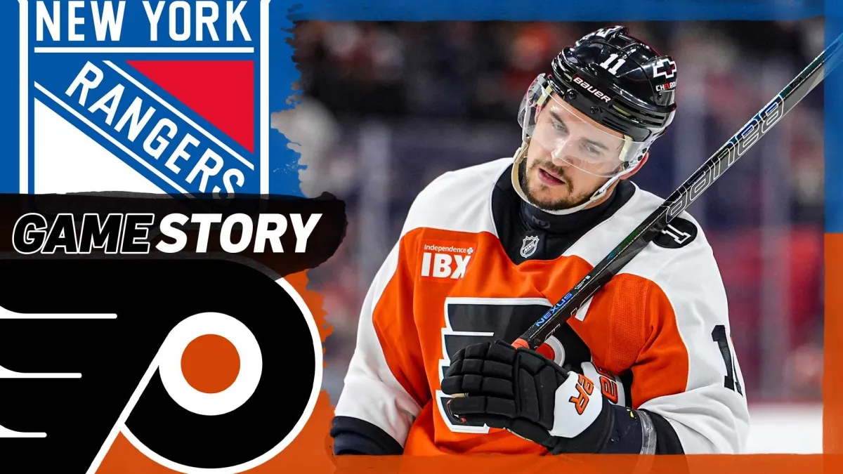 Watch Flyers lose sixth straight game in 6-3 decision to Rangers – NBC Sports Philadelphia
