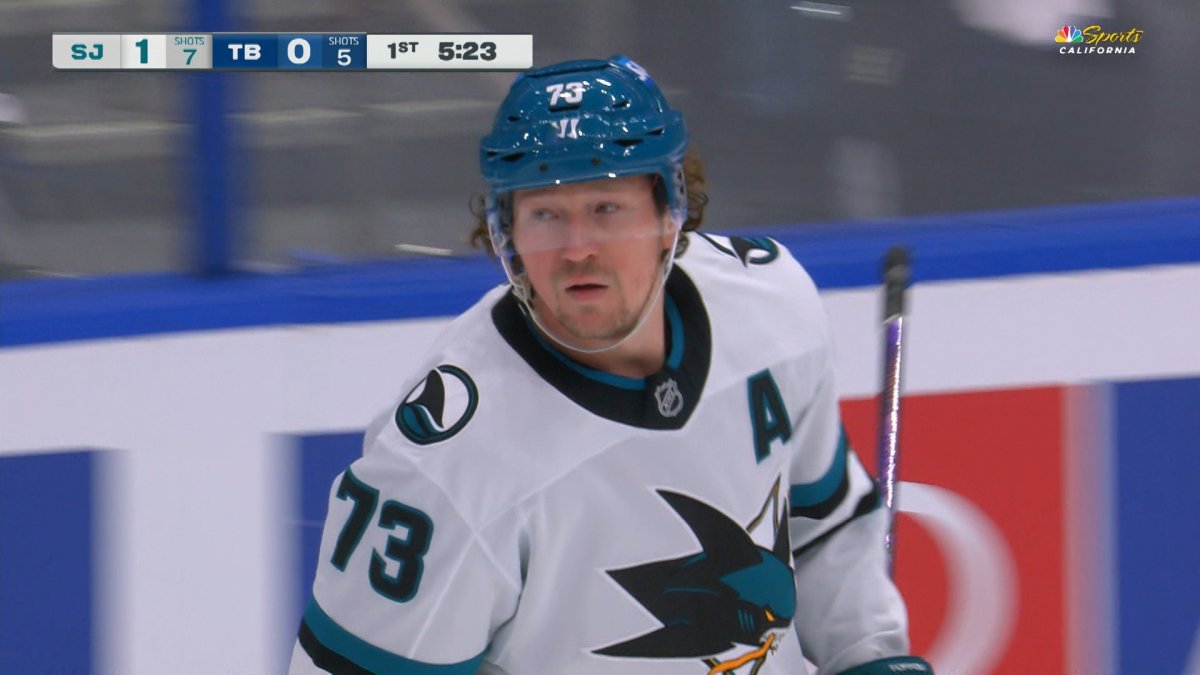 Sharks strike first on Tyler Toffoli’s goal vs. Lightning – NBC Sports Bay Area & California