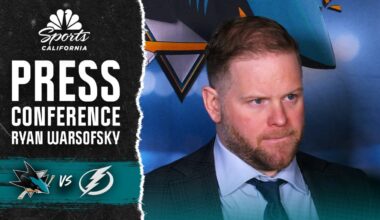 Ryan Warsofsky evaluates Sharks’ 4-1 loss to Lightning – NBC Sports Bay Area & California