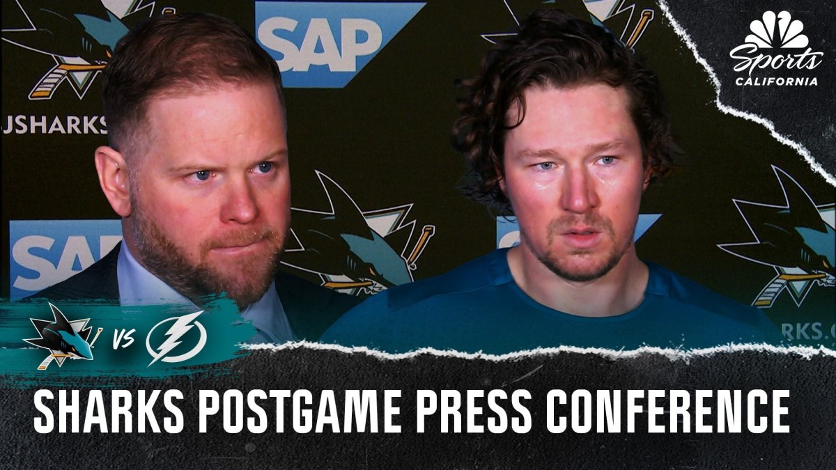Tyler Toffoli, Ryan Warsofsky react to Sharks’ loss – NBC Sports Bay Area & California