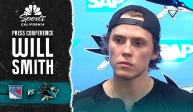 Will Smith details importance of Sharks’ win over Rangers – NBC Sports Bay Area & California