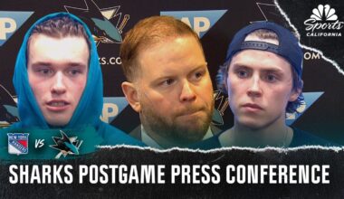 Macklin Celebrini, Ryan Warsofsky feel positive energy after win – NBC Sports Bay Area & California