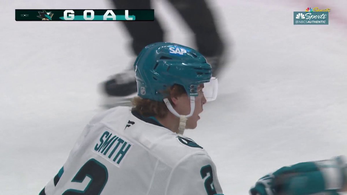 Will Smith pads Sharks’ lead with power-play goal vs. Canucks – NBC Sports Bay Area & California
