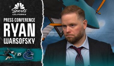 Ryan Warsofsky credits Sharks for strong finish vs. Canucks – NBC Sports Bay Area & California
