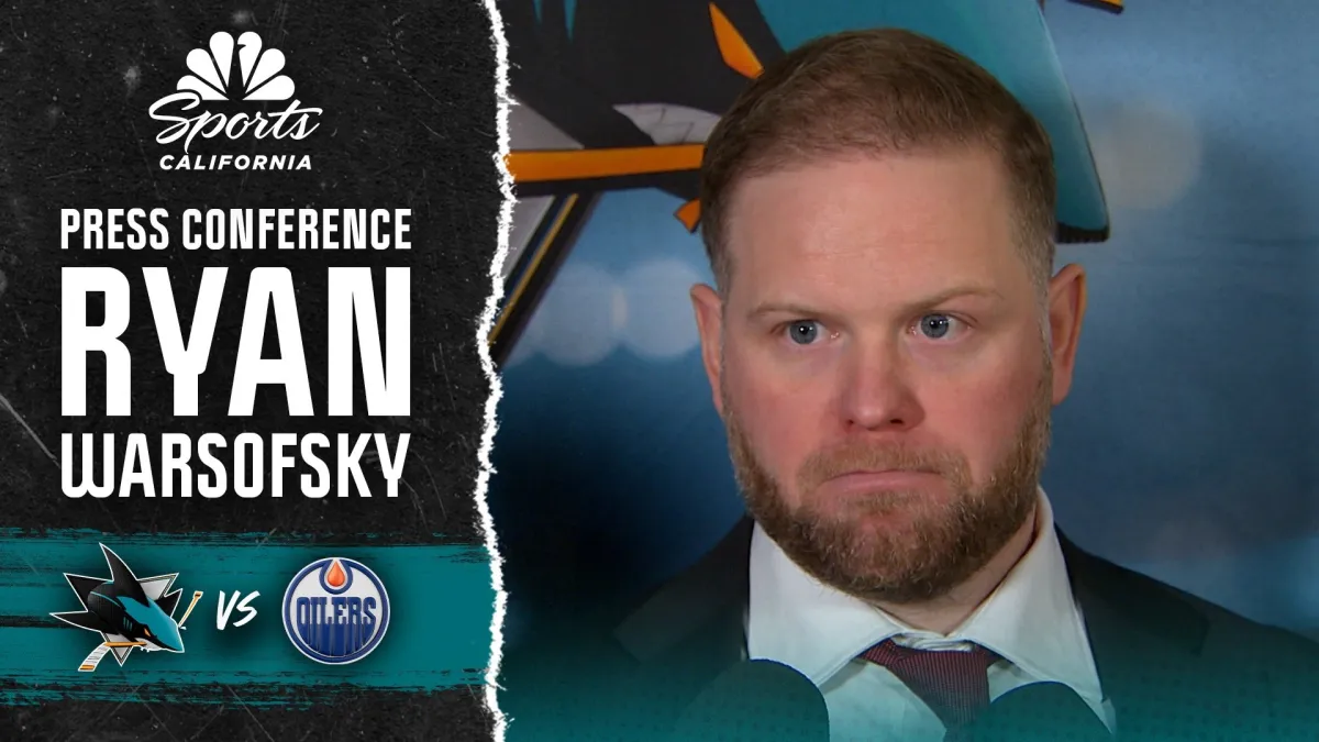 Ryan Warsofsky labels Sharks’ OT loss as ‘learning moment’ – NBC Sports Bay Area & California