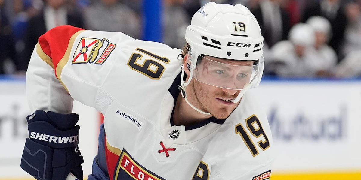 Florida Panthers forward Matthew Tkachuk to make season debut Monday night