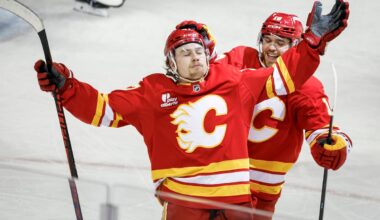 Flames beat Flyers 5-1 for fourth straight home win