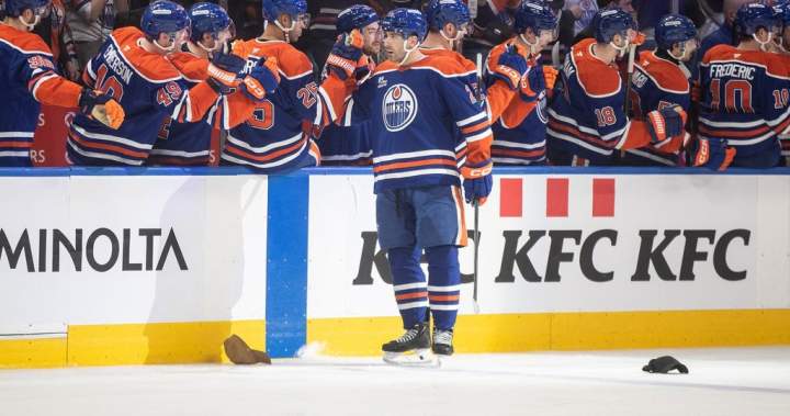 Oilers’ Bouchard makes history with six-point game