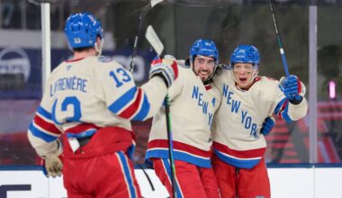 Rangers ride Mika Zibanejad's hat trick to Winter Classic win over Panthers