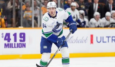 Vancouver Canucks agree to two-year contract extension with Linus Karlsson