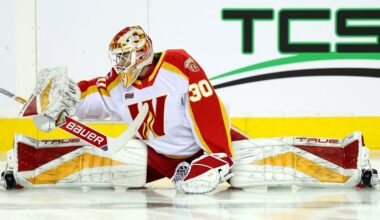 Flames recall goaltender Owen Say from the AHL’s Wranglers under emergency conditions