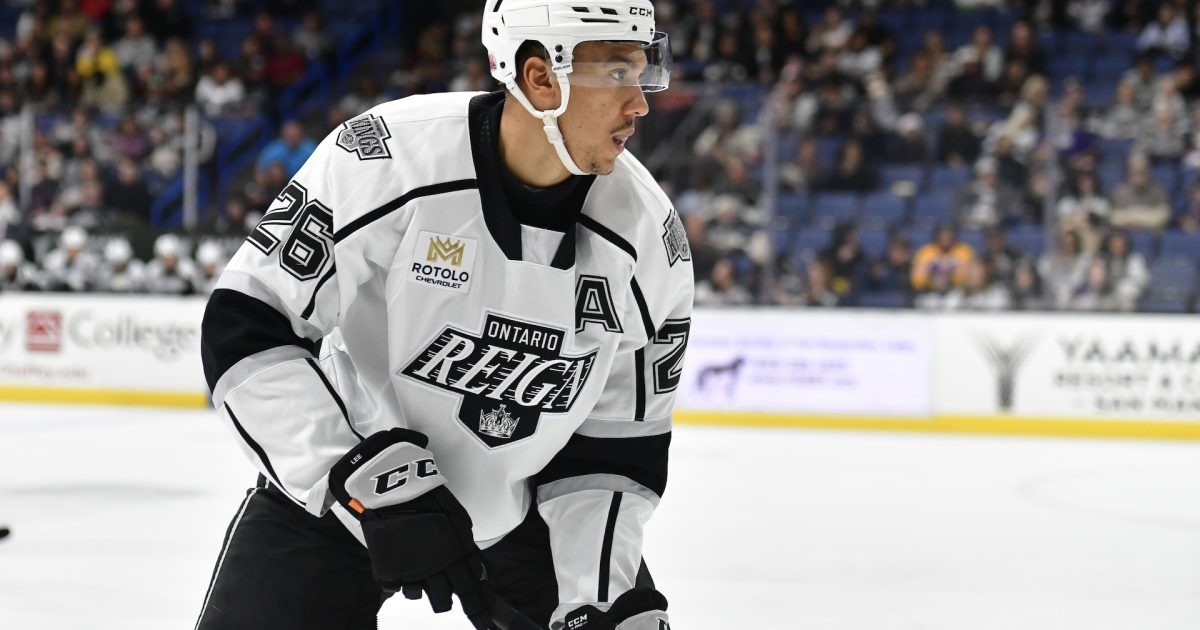 Ontario Reign | FORWARD ANDRE LEE LOANED TO ONTARIO
