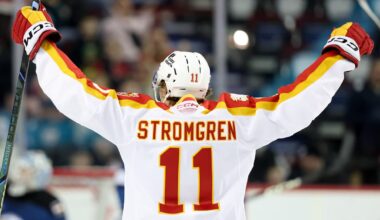 William Stromgren reflects on season success as anticipation of an NHL debut draws closer