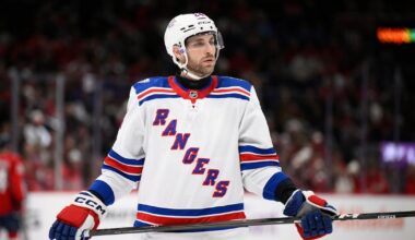 New York Islanders acquire D Carson Soucy from New York Rangers for third-round pick
