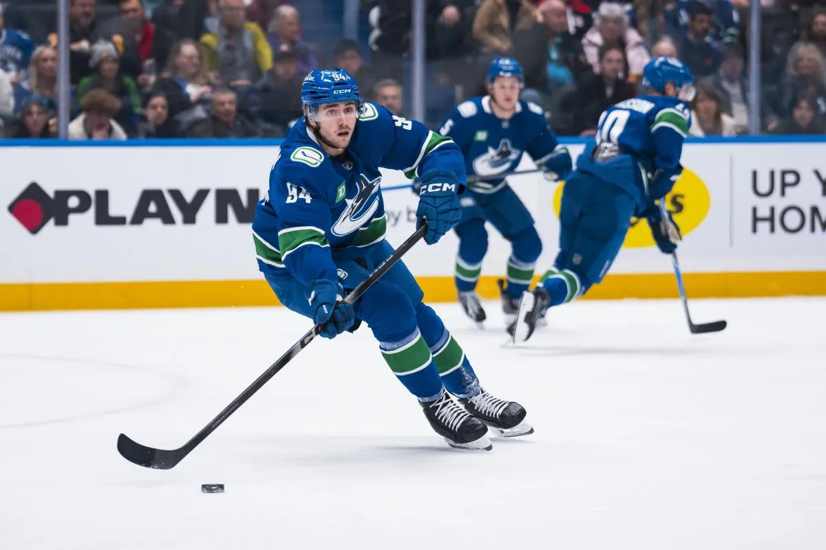 Canucks GM Patrik Allvin comments on why they signed Linus Karlsson to a multi-year extension