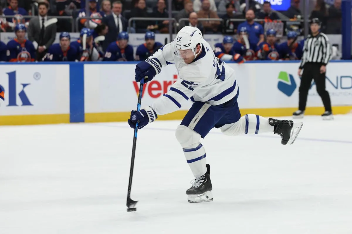 Leafs lose another top-4 defenseman to injury in OT loss to Islanders