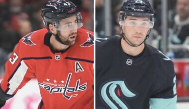 Seattle Kraken Dunn, Washington Capitals Wilson