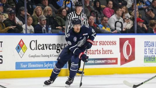 Christian Felton with the Kalamazoo Wings.