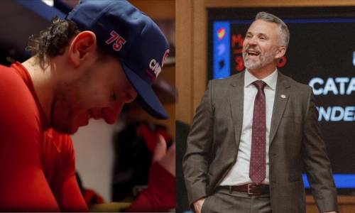 Photo of Jakub Dobes and Martin St-Louis