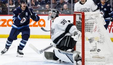 Scheifele's two goals help Jets snap 11-game losing streak with 5-1 win over Kings :: WRAL.com