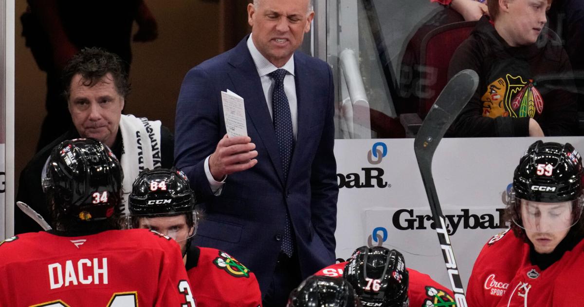 Blackhawks coach Jeff Blashill praises Connor Bedard after the center is left off Canada's roster | National