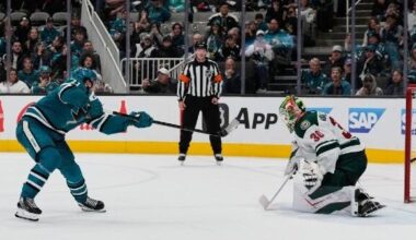 Celebrini celebrates Team Canada selection by leading Sharks past Wild 4-3 in shootout | News