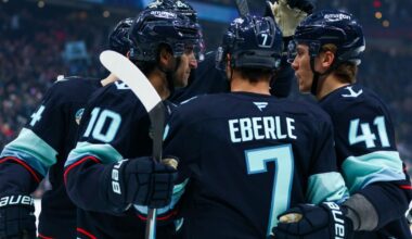 Beniers scores twice in Kraken's 4-1 win over Predators | National Sports