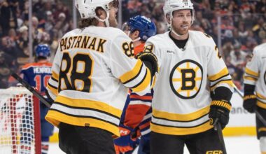 Pastrnak leads Bruins past Oilers 6-2 to stop 6-game slide | National Sports