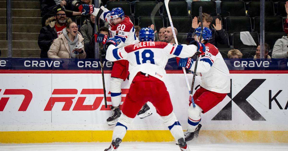 Czechia beats Canada 6-4 in world junior hockey to set up all-European final with Sweden | National Sports