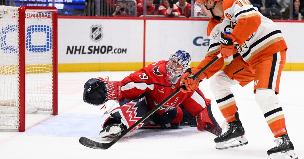 Sourdif scores hat trick to lead Capitals over Ducks | Sports