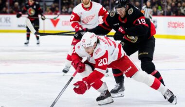 Red Wings pounce on Senators early, hold on for 5-3 win | National Sports