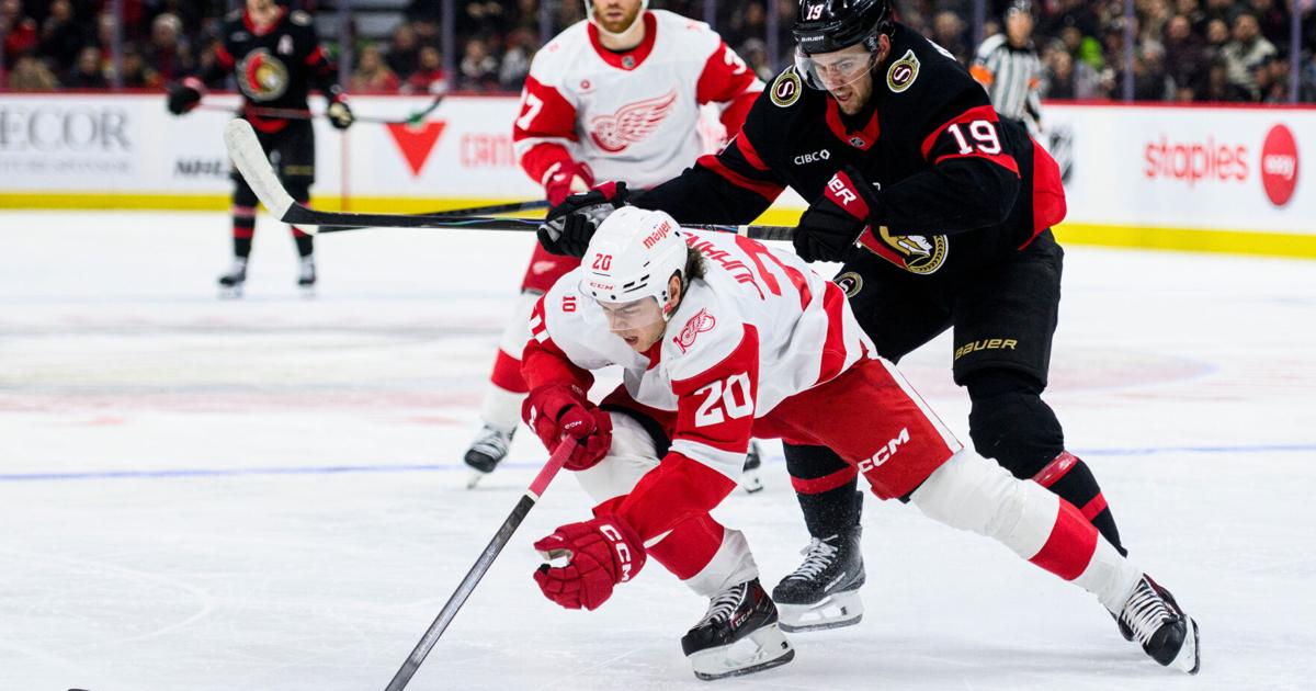 Red Wings pounce on Senators early, hold on for 5-3 win | National Sports