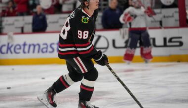 Blackhawks forward Connor Bedard scratched for game against Oilers due to an illness | National Sports