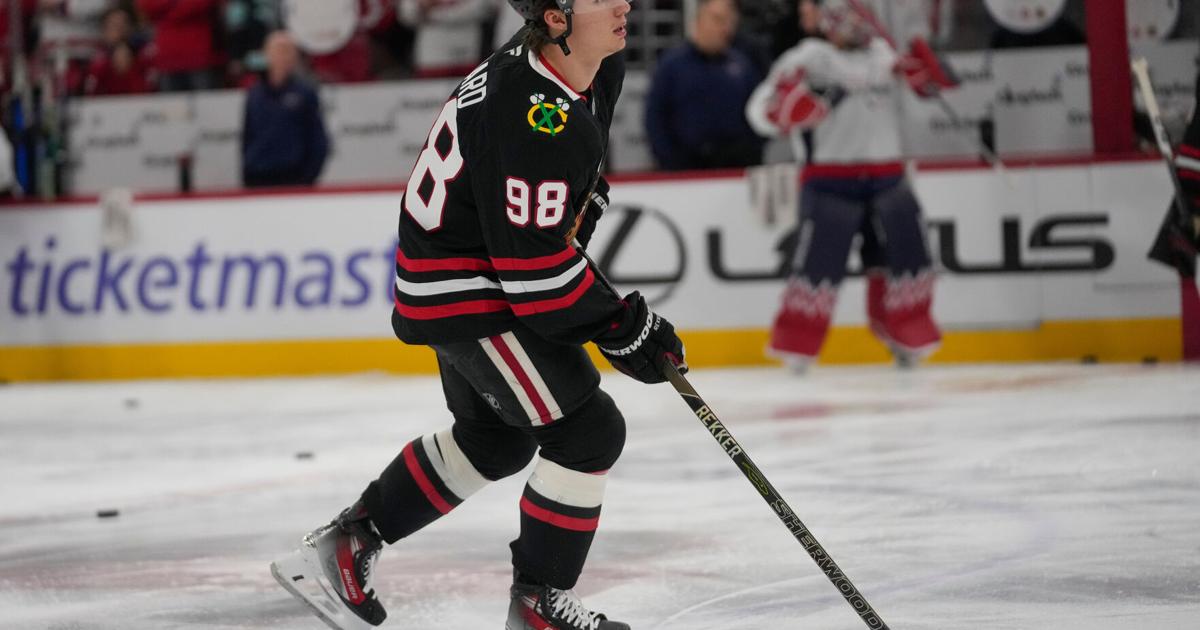 Blackhawks forward Connor Bedard scratched for game against Oilers due to an illness | National Sports