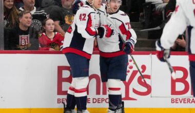 McMichael and Ovechkin score as the Capitals beat the depleted Blackhawks 5-1 | National Sports