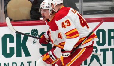 Matt Coronato's 3rd-period goal lifts Flames over Penguins 2-1 | Sports