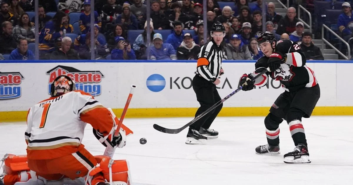 Sabres recap: Jack Quinn scores two goals in 5-3 win against Anaheim - Buffalo News