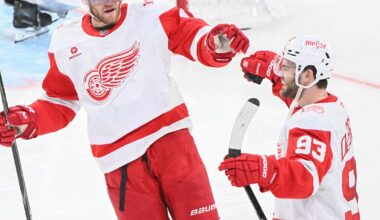 DeBrincat's goal, 2 assists lead Red Wings over Canadiens 4-0 | National Sports