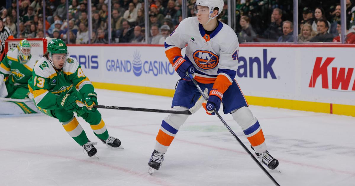 Simon Holmstrom's second goal gives Islanders a 4-3 overtime win over Wild | National Sports