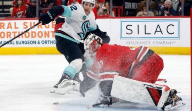 Jordan Staal's 2 assists lead Hurricanes to 3-2 win over Kraken | National