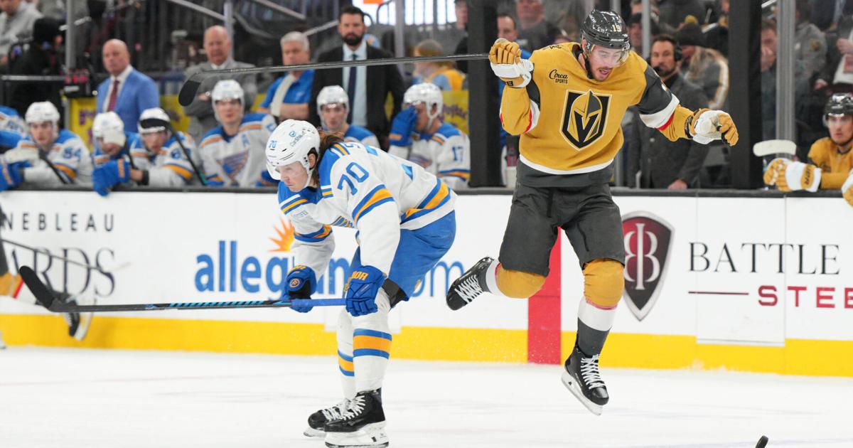 Marner, Stone lead Golden Knights to 4-2 win over Blues | National Sports