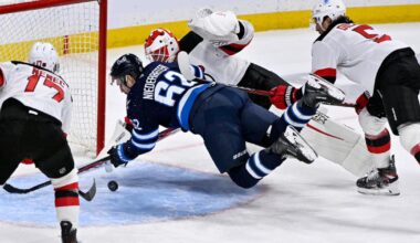 Tanner Pearson breaks 3rd-period tie in Jets' 4-3 victory over Devils |