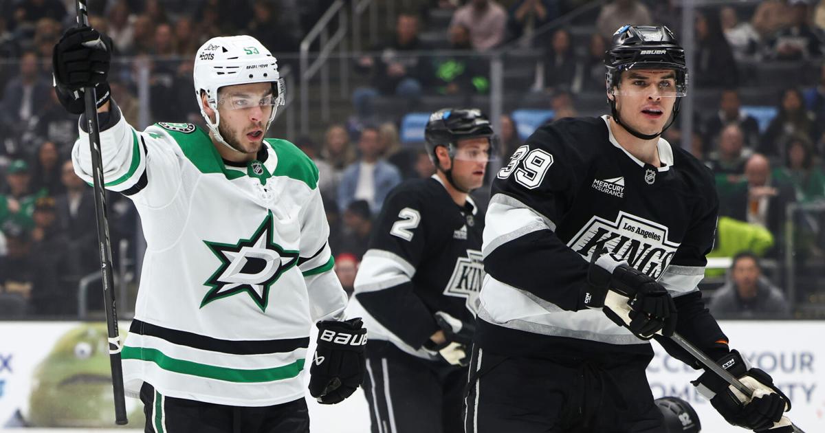 Jason Robertson strikes late in the third period to help send Stars to 3-1 victory over Kings | National Sports