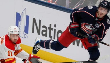 Blue Jackets top Flames in Bowness' debut as coach | NHL