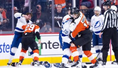 Lightning beat Penguins 2-1 in shootout for 11th straight win