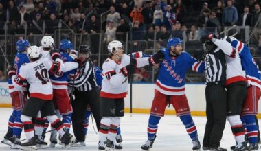 Tkachuk scores 200th goal as Senators hand Rangers 5th straight loss | Sports