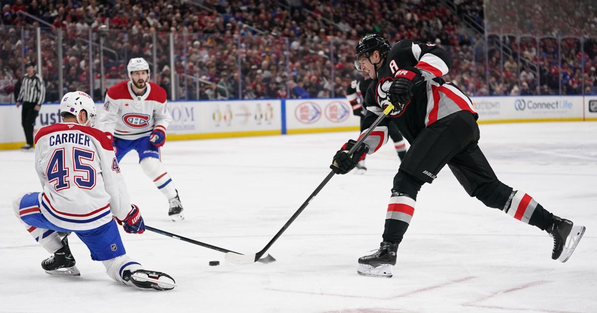 'That’s all he cares about, is winning’: Tage Thompson’s hat trick paces Sabres in win against Montreal - Buffalo News