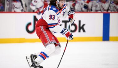 Zibanejad sets Rangers' record for power-play goals, ties team hat trick record in win over Flyers | Sports