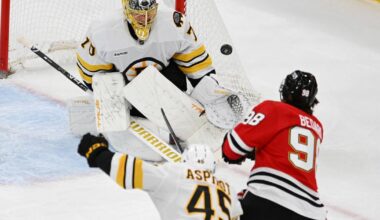Bruins beat Blackhawks 5-2, extend winning streak to six games | National Sports